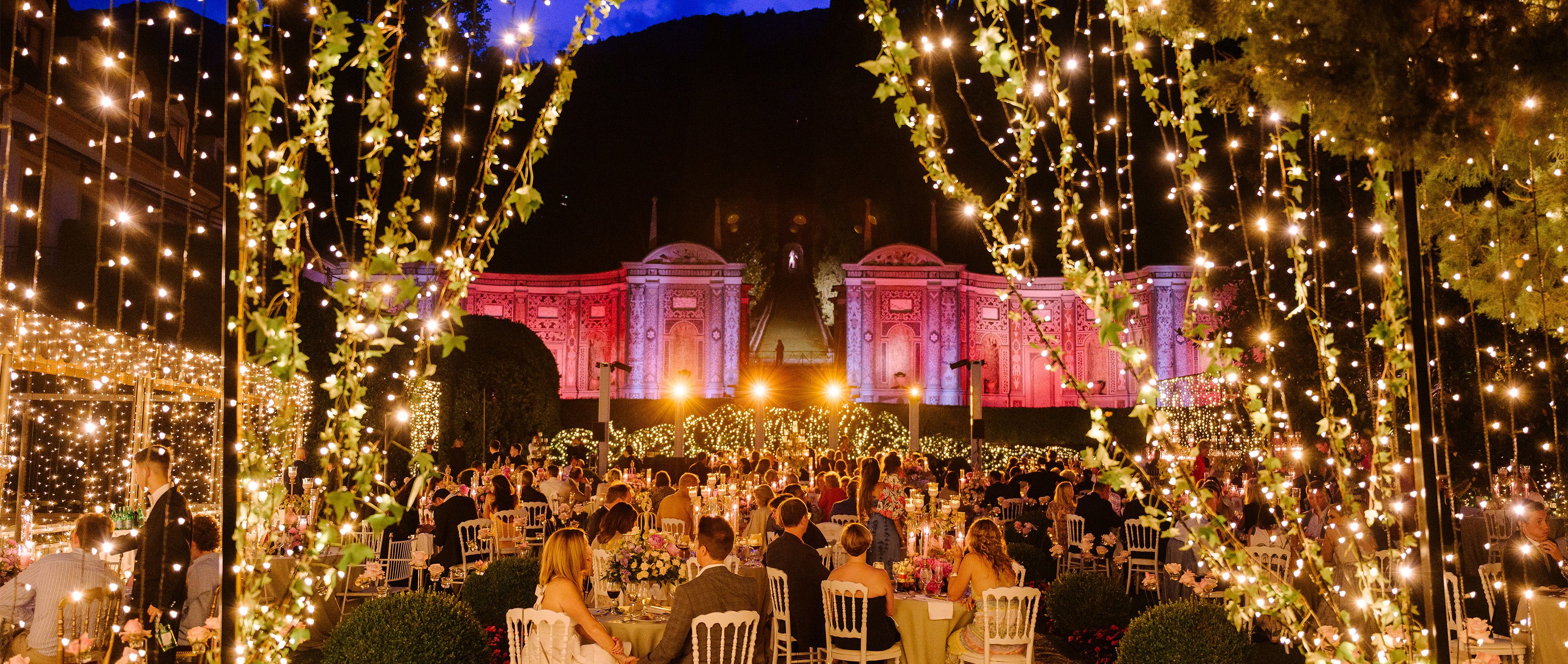 Sophie & James event at Villa d'Este, Cernobbio