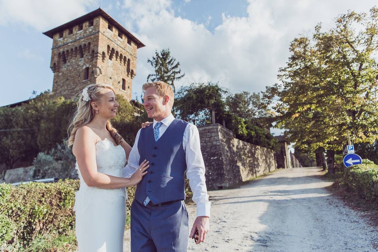 Beatrice & Oliver event at Castello di Brolio, Gaiole in Chianti