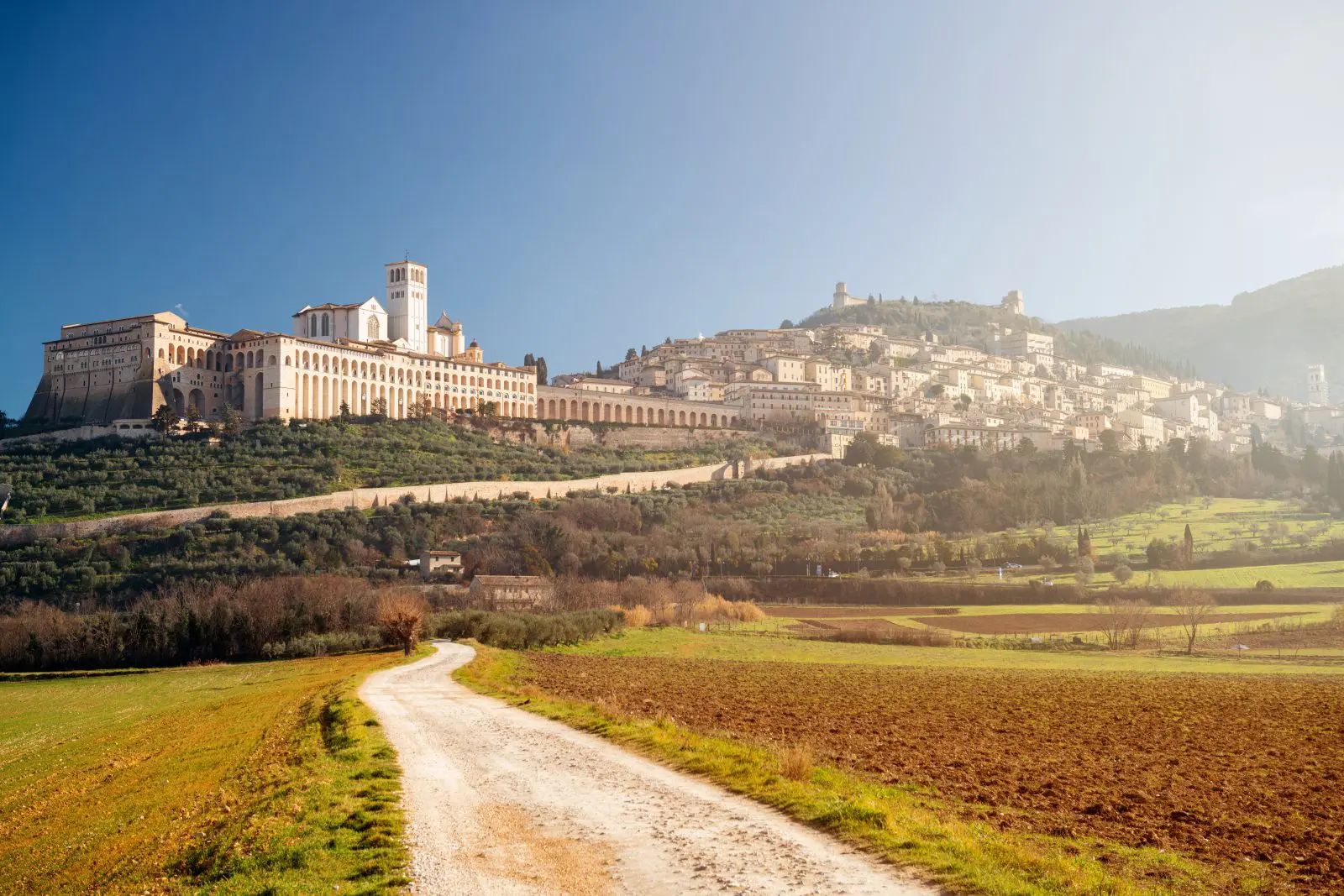 Assisi and Mount Subasio in Jazz Music for Exclusive Events in Umbria - professional jazz band for exclusive events